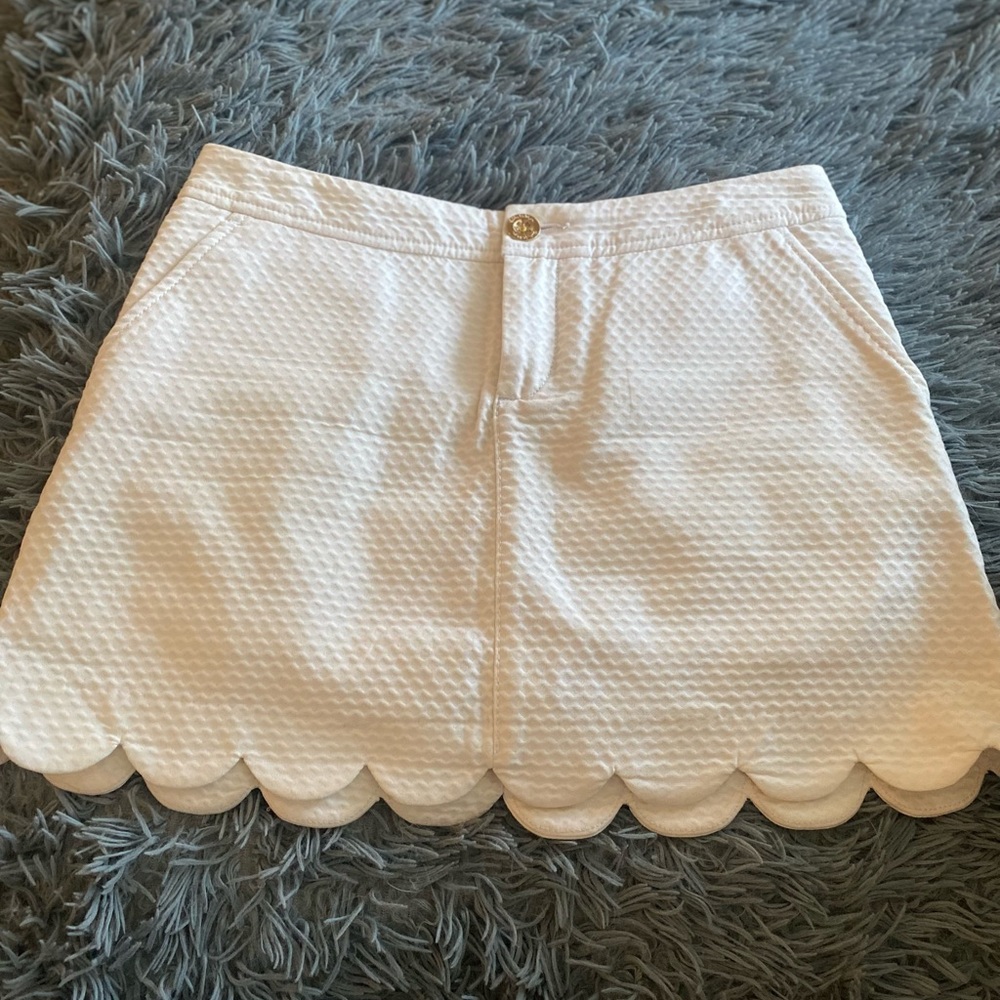 Jupe-culotte Lilly Pulitzer Colette – Tilleul – Floral – Taille 16 (femme)